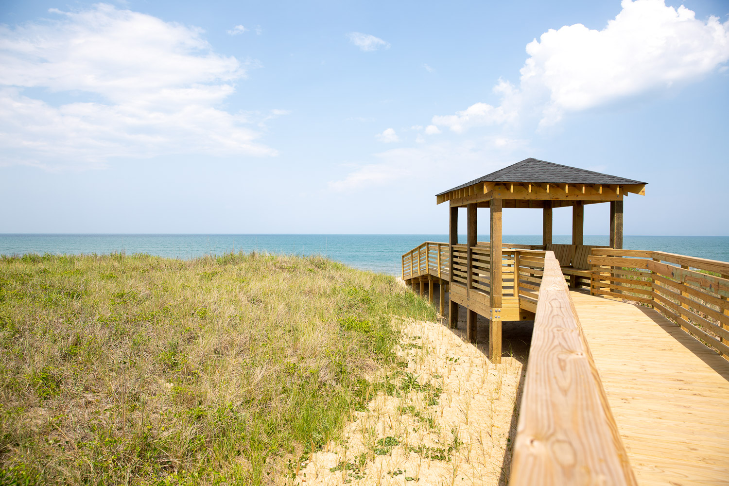 High Dunes Resort Private Beach entrance